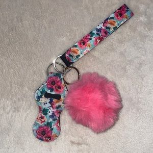 Pink & Blue Keychain